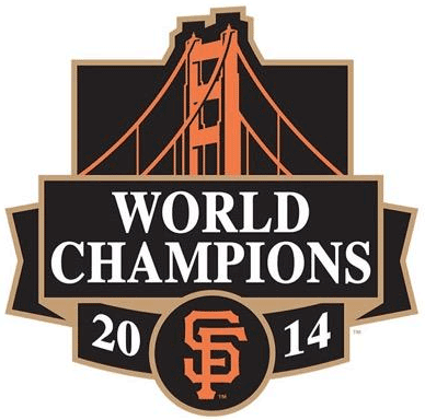 San Francisco Giants 2014 Champion Logo vinyl decal